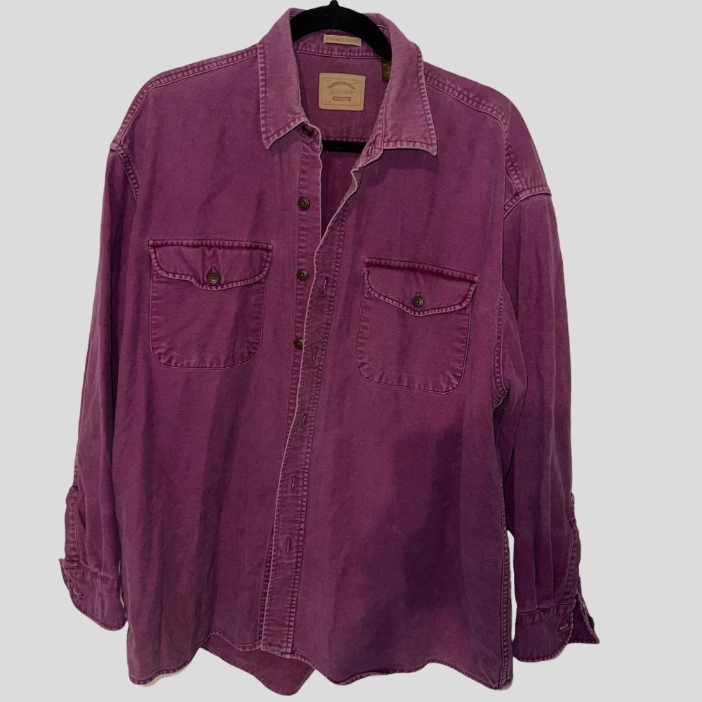 Mens XL St. John’s Bay Heavyweight Button up